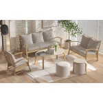 Nora 321 Eva Orta Sehpalı Bahçe Balkon Takımı