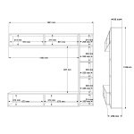 Cohen Tv Ünitesi CN1-SW - Görsel 7