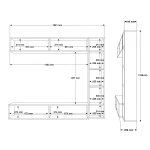 Cohen Tv Ünitesi CN1-SW - Görsel 7