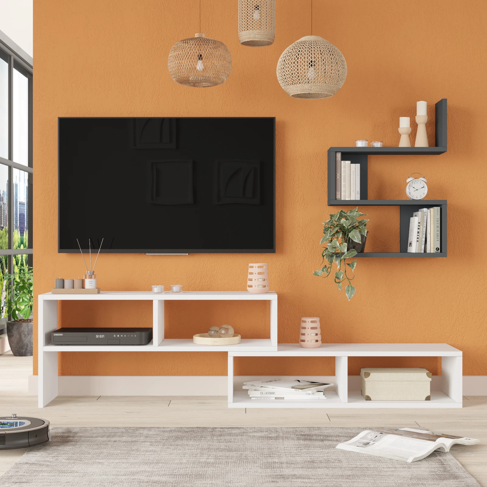 Joffrey-Tv-Unitesi-JR1-WAN-1 Joffrey Tv Ünitesi JR1-WAN - Görsel 1