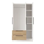 Nexus 3 Kapaklı Çekmeceli Gardırop NS3-SW - Görsel 5