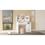 Ocean Makyaj Masası Aynalı ON30-W - Görsel 3