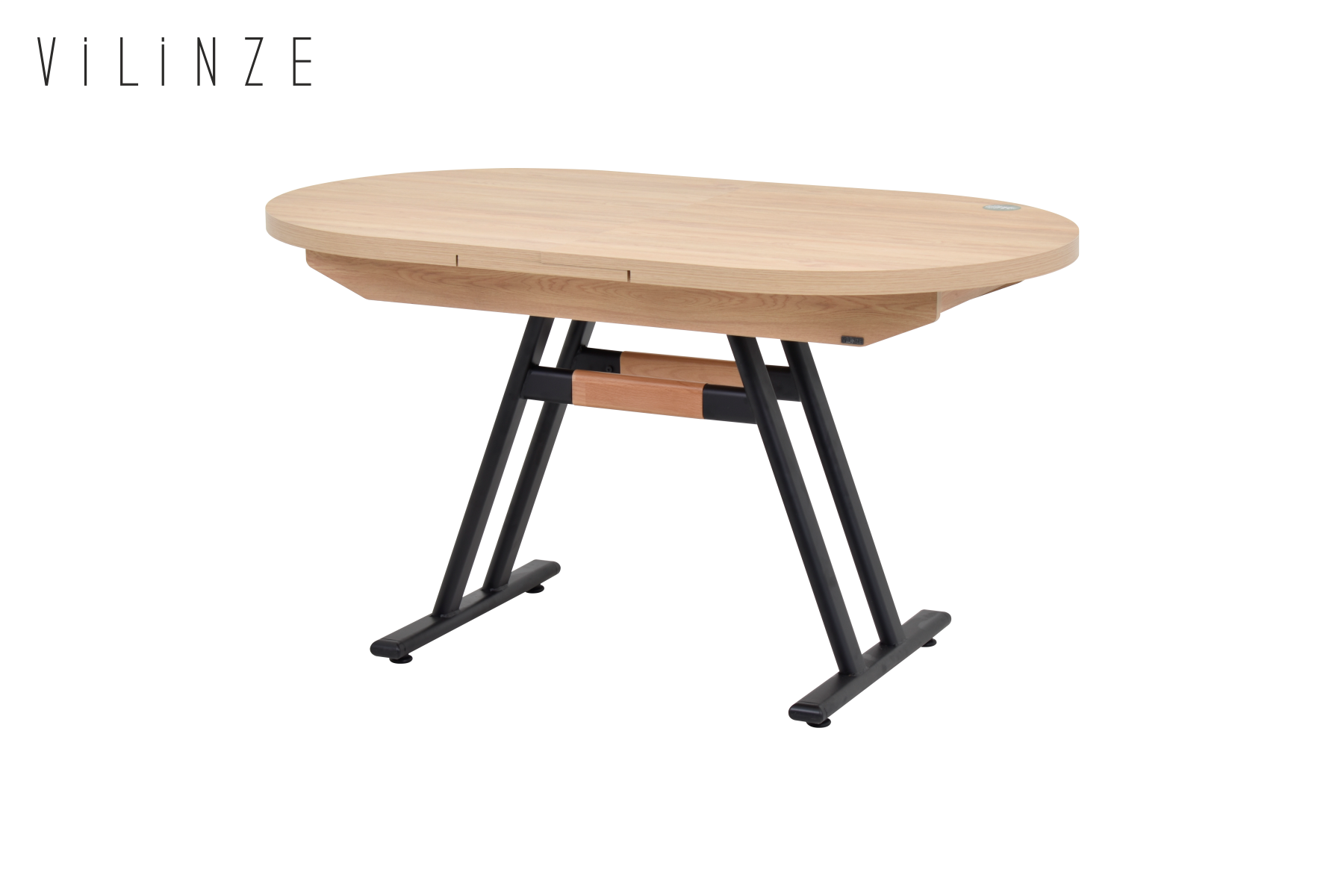 afyon-masa5 Afyon Açılır Yemek Masası - 80x140 cm Naturel - Görsel 1