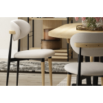 Venüs Sandalye Afyon Mutfak Masası Takımı - 80x140 cm - Görsel 4