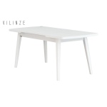 Aras Ahşap Yemek Masası Beyaz - 90*160 cm - Görsel 2