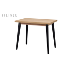 Avanos Sabit Mdf Mutfak Masası - 60x90 Cm Naturel - Siyah