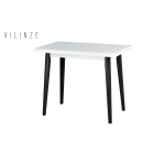Avanos Sabit Mdf Mutfak Masası - 60x90 Cm Beyaz - Siyah