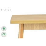 Avanos Sabit Mdf Mutfak Masası - 60x90 Cm Naturel - Naturel - Görsel 2