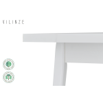 Avanos Sabit Mdf Mutfak Masası - 70x120 Cm Beyaz - Beyaz - Görsel 2