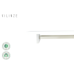 Avanos Katlanır Mdf Ahşap Mutfak Masası - 70x80 cm (70x120 cm) Beyaz - Beyaz - Görsel 5