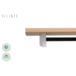 Avanos Katlanır Mdf Ahşap Mutfak Masası - 70x80 cm (70x120 cm) Naturel - Beyaz - Görsel 5