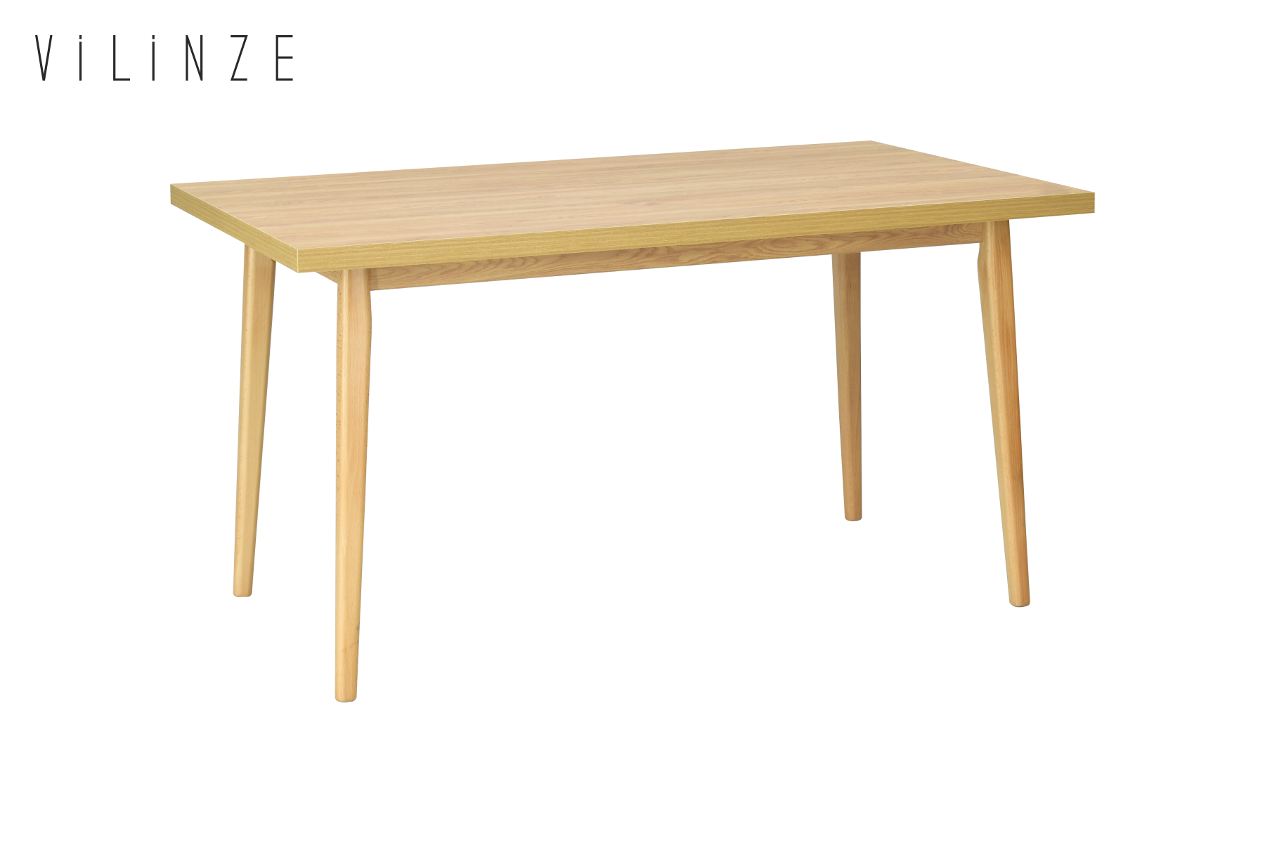 avanos-80140-ideasoft1 Avanos Sabit Mdf Mutfak Masası - 80x140 Cm Naturel - Naturel - Görsel 1