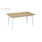 Avanos Sabit Mdf Mutfak Masası - 80x140 Cm Naturel - Beyaz