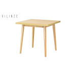 Avanos Sabit Mdf Mutfak Masası - 80x80 Cm Naturel - Naturel