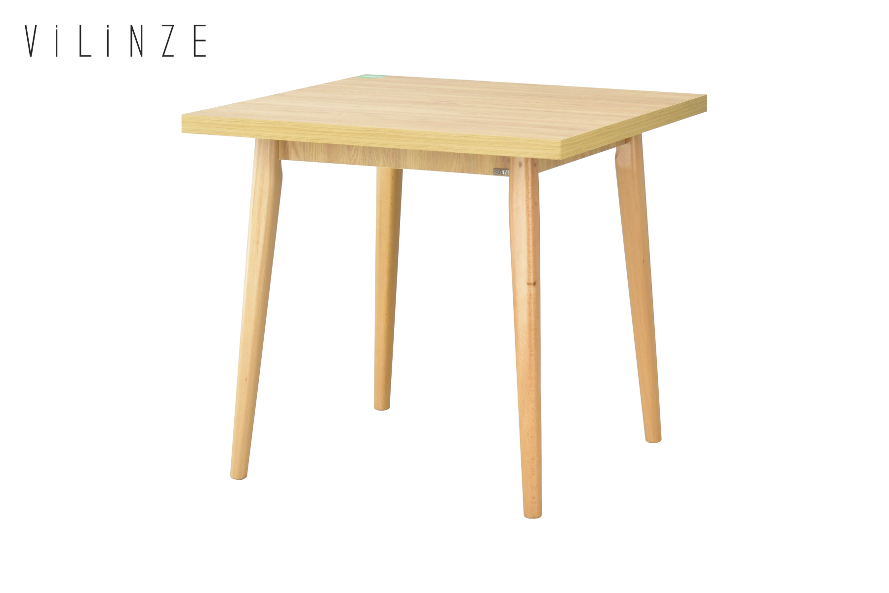 avanos-8080-ideasoft1 Avanos Sabit Mdf Mutfak Masası - 80x80 Cm Naturel - Naturel - Görsel 1