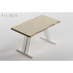 Harran Naturel-Beyaz Yemek Masası - 80x140 cm