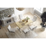 Harran Masa Petek Sandalye Yemek Masası Takımı - 80x140 cm