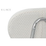 Damla Sevilla Metal Sandalye Nikel - Beyaz - Görsel 3