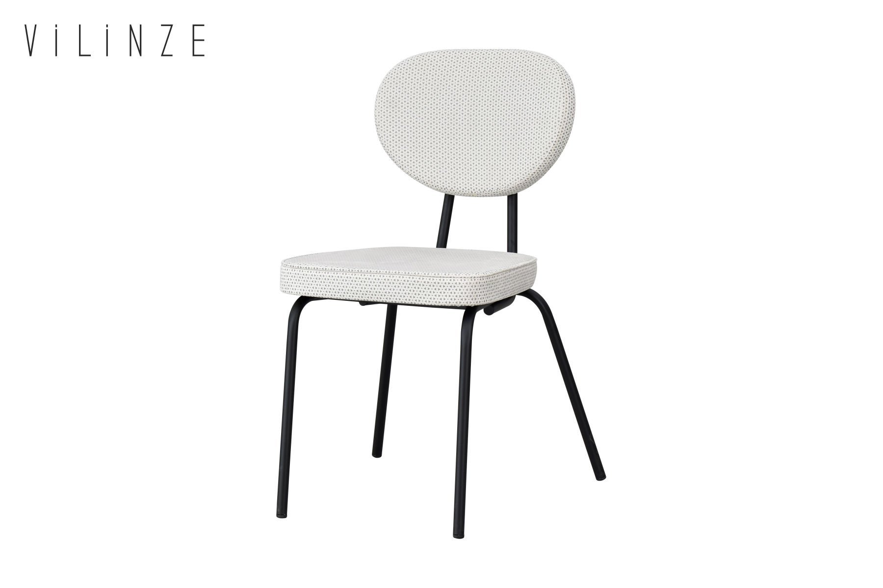 damla15-siyah-sevilla10 Damla Sevilla Metal Sandalye Siyah - Beyaz - Görsel 1