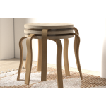 Eva 3'lü Yuvarlak Zigon Sehpa