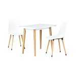 Eames Sandalye Avanos Ahşap Mdf Mutfak Masası Takımı 60*90 cm