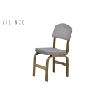 Ege 19 Sevilla Ahşap Sandalye Kestane - Gri