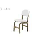 Ege 19 Sevilla Ahşap Sandalye Kestane - Beyaz