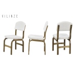 Ege 19 Sevilla Ahşap Sandalye Kestane - Beyaz - Görsel 2