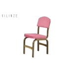 Ege 19 Sevilla Ahşap Sandalye Kestane - Pembe