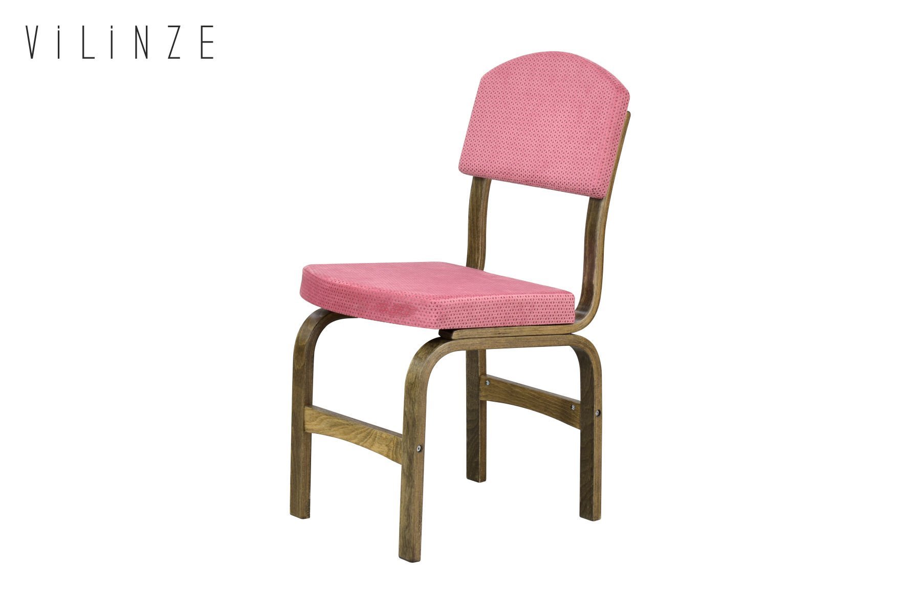 ege-sevilla-kestane13 Ege 19 Sevilla Ahşap Sandalye Kestane - Pembe - Görsel 1