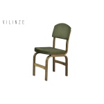 Ege 19 Sevilla Ahşap Sandalye Kestane - Haki