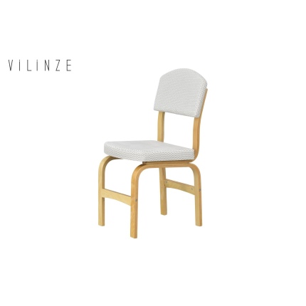 Ege 19 Sevilla Ahşap Sandalye Naturel - Beyaz