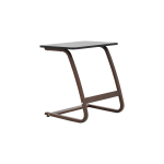 Ergo Çok Amaçlı Ahşap Yatay C Sehpa 60x40 cm Kestane - Siyah - Görsel 2