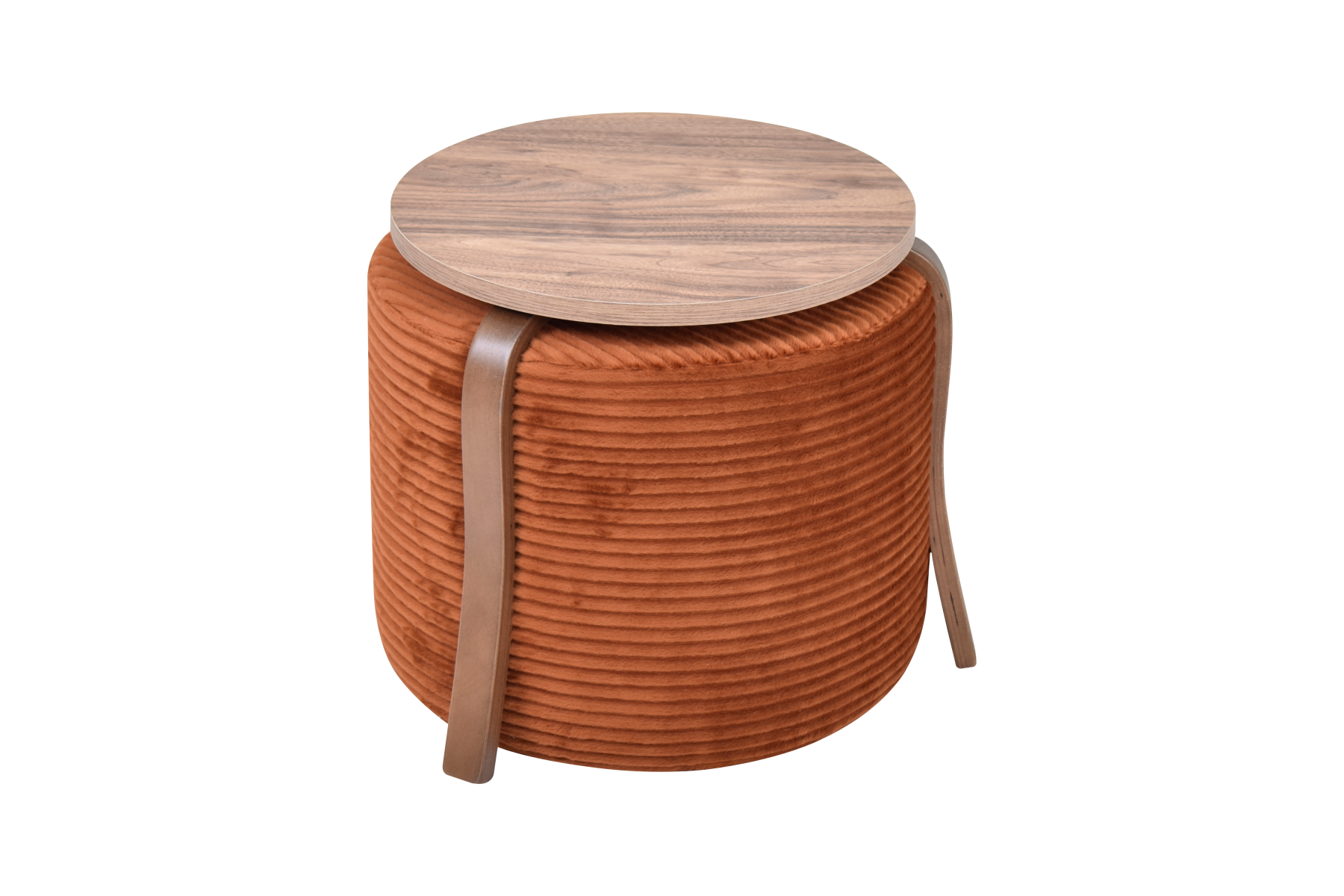 eva-sehpa-pony-kanyon-set-ideasoft33 Eva-Pony Kiremit Puf Set Kestane - Görsel 1