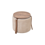 Eva-Pony Sütlü Kahve Puf Set - Görsel 6