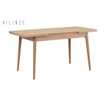 Golf Ahşap Yemek Masası - 70x120cm (70x150cm) Naturel - Görsel 2