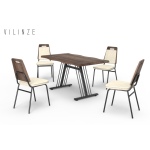 Ceyhan Sandalye Harran Mutfak Masası Takımı - 80x140 cm