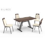 Ceyhan Sandalye Harran Mutfak Masası Takımı - 80x140 cm - Görsel 2