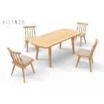 Soma Sandalye Aras Mutfak Masası Takımı - 80x140 cm - Görsel 4