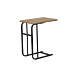 Meltem Çok Amaçlı Metal C Sehpa Kestane - Görsel 2