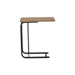 Meltem Çok Amaçlı Metal C Sehpa Kestane - Görsel 3