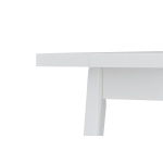 Argos Sabit Mdf Mutfak Masası - 70x120 cm Beyaz - Görsel 2