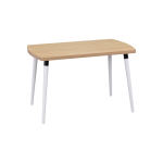 Argos Sabit Mdf Mutfak Masası - 70x120 cm Naturel/Beyaz