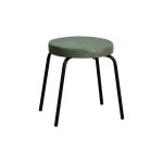 Deniz Siyah Metal Ayak İstiflenebilir Mutfak-Balkon Taburesi Yeşil - 2 Adet - Görsel 2