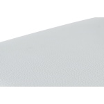 Dino Ahşap Ayak Beyaz Deri Mutfak Masası Bankı Kestane - Görsel 3