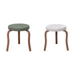 Ege Kestane Ahşap Ayak İstiflenebilir Mutfak-Balkon Taburesi 4 Adet - Karışık 2 - Görsel 2