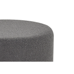 Çok Amaçlı Beyaz Metal Ayak C Sehpa Puf Seti Teddy Gri - Görsel 5