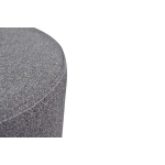 Çok Amaçlı Naturel Metal C Sehpa Puf Seti Gri-O - Görsel 4