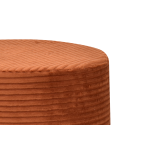 Pony Çok Amaçlı Dekoratif Puf Kiremit - Siyah - Görsel 2