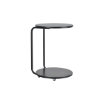 Çok Amaçlı Siyah Metal Ayak C Sehpa Puf Seti Yeşil - Siyah - Görsel 6